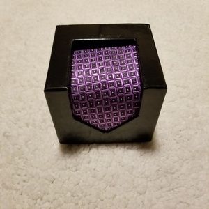 🔥 Croft & Barrow Charcoal Purple Neck Tie